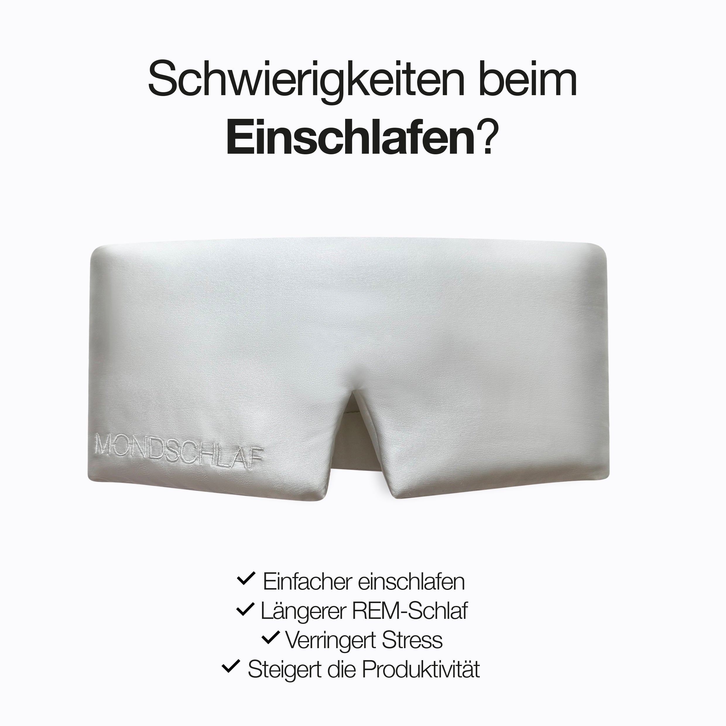 SONO x Mondschlaf Seide-Schlafmaske