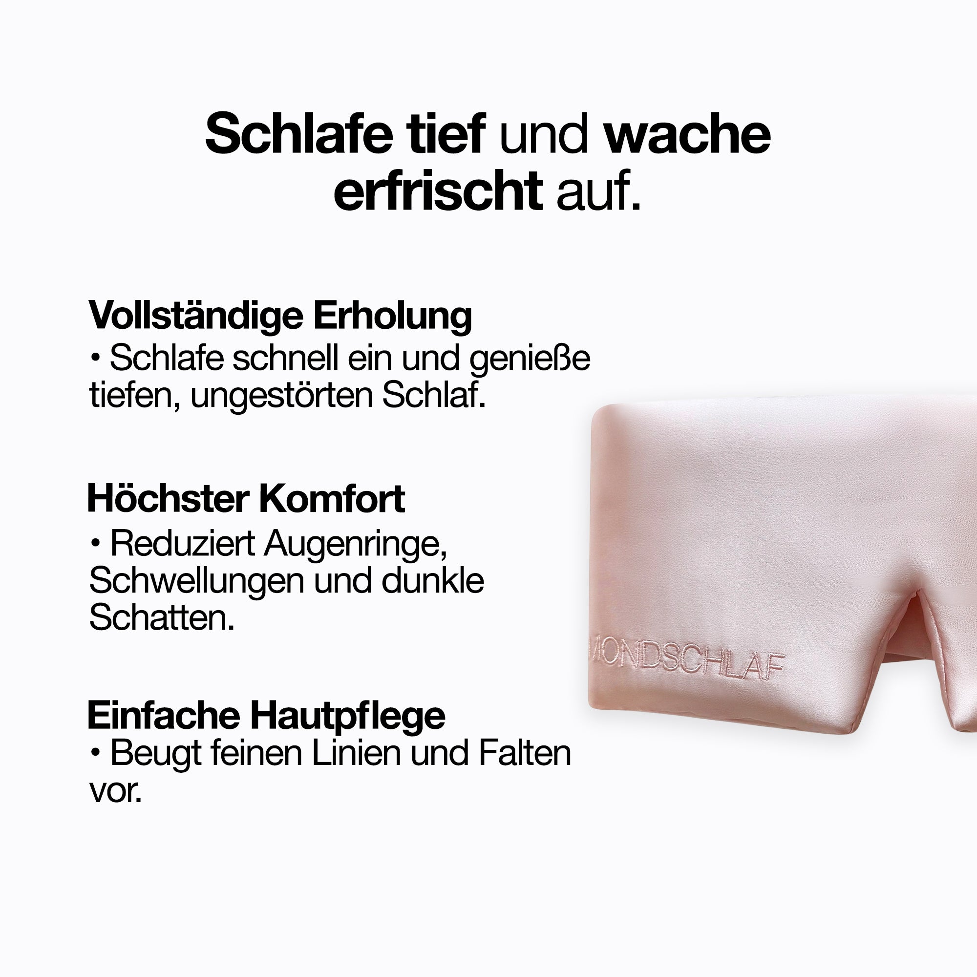 SONO x Mondschlaf Seide-Schlafmaske