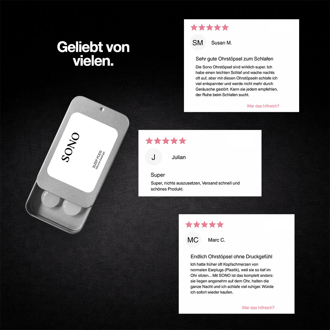 SONO Silikon-Earplugs